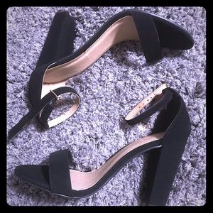 Women's Charlotte Russe Becca Heels, Black, Sz 9.
